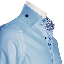10150, Mens Light Blue Formal Shirt