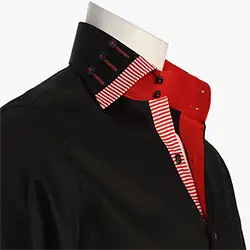 color: Men's Italian Style Black Shirt