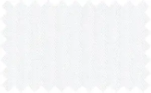 White on White Textured Stripes, Cotton/Polyester Blends