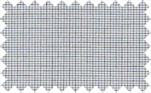 Blue/Black Tiny Tattersall Checks, 100% Cotton
