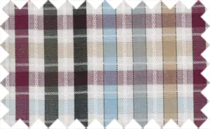 Multi colored stripes & checks, 100% cotton