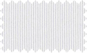 Rock Blue/White Pin Stripes, 100% Polyester