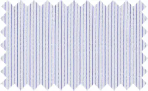 Steel Blue/White Stripes, 100% Polyester - Very soft feel.