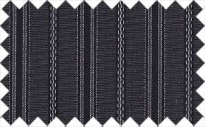 Black/White Stripes, 100% Cotton