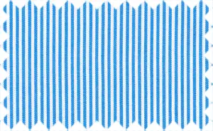 Curious Blue  Stripes, 100% Cotton