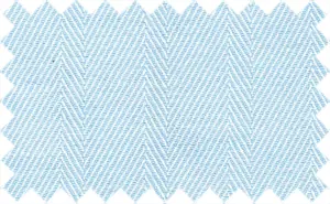 Powder Blue Chevron, Cotton/Polyester Blends