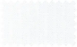 White on White Thick Chevron, Thick 2Ply Fabric,