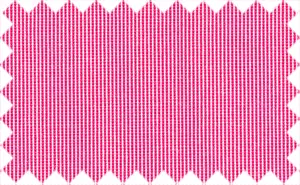 French Rose/White Narrow Stripes, 100% Polyester