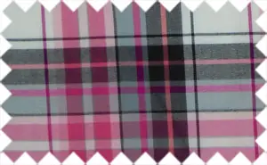 Persian Pink/Medium Violet Red/Athens Gray/Black/White Plaids, 100% Cotton