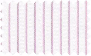 Purple/Lavender Blue/White Stripes, 2Ply Cotton/Polyester Blends