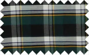 Te Papa Green/Black/Marigold Yellow/White Plaids, Cotton/Polyester Blends