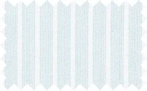 Botticelli Blue/White Stripes, Cotton/Polyester Blends - Thin airy fabric