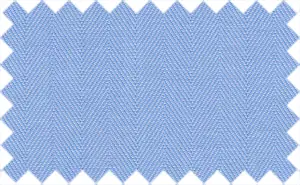 Light Sky Blue Herringbone, 2Ply 100% Cotton