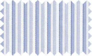 Light Steel Blue/Spindle Blue/Blue Violet/White Stripes, 100% Cotton