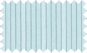 Hawkes Blue/Black/White Stripes, 25% cotton, 75% polyester - Soft feel