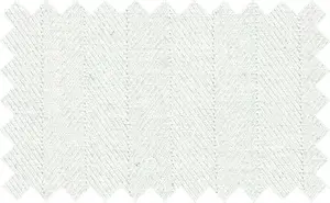 White Herringbone, 100% Cotton