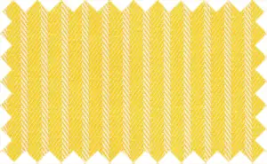 Bright Sun/White Stripes, 100% Cotton