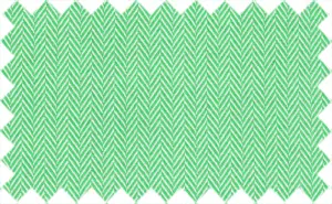 Pastel Green/White Herringbone, 100% Cotton. Shiny herringbone pattern
