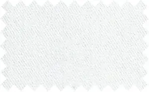 White Luxury Twills, 2Ply 100% Cotton