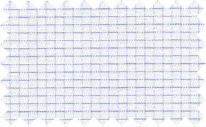 Cornflower Blue/White Tinny Checks, 100% Cotton