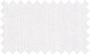 White Textured, Cotton/Polyester Blends