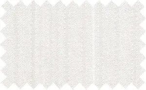 White on White Stripes, 100% Cotton