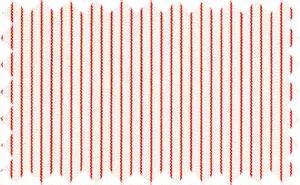 Free Speech Red/White Stripes, 100% Cotton