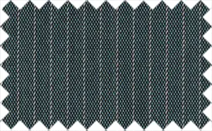 Light Cyan/Off Yellow/Black Pinpoint Stripes, 100% Cotton