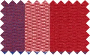 Egyptian Blue/Milano Red/Black/White 2Ply Checks, 2Ply 100% Cotton