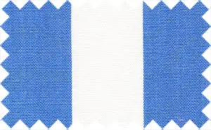 Royal Blue/White Linen Stripes, 100% Linen