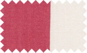 Maroon Flush/White Wide Linen Stripes, 100% Linen