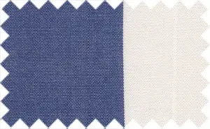 Resolution Blue/White Wide Stripes, 100% Linen