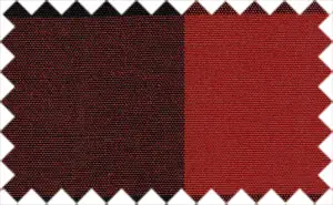 Persian Red/Black Plaids, Cotton/Polyester Blends