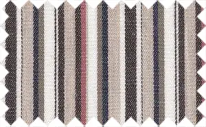 Oxford Blue/Hippie Pink/flax smoke Green/Spanish White/Black/White Stripes, 100% Cotton