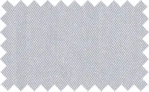 Light Gray Herringbone, Cotton/Polyester Blends