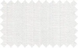White Textured Stripes, Cotton/Polyester Blends