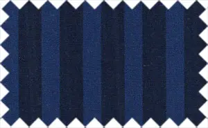 Resolution Blue/Black Stripes, 100% Cotton