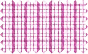 Medium Red Violet/White Checks, 100% Polyester