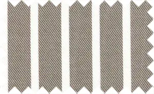 Heathered Grey/White Stripes, 100% Cotton