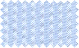 Tropical Blue/White Textured Stripes, 100% Polyester