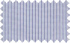Shipcove Blue 2Ply Stripes, 100% 2Ply Cotton
