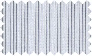 Black/White Pinstripes, Cotton/Polyester Blends