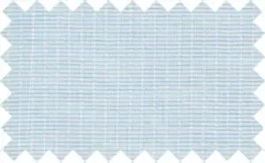 White/Oyester Blue Stripes, 100% Cotton