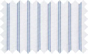 Wedgewood Blue/Link water Blue/White Stripes, 100% cotton
