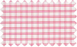 Brick Red/Pink/White Checks, 2Ply cotton