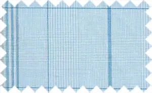 Glacier Blue plaids, 100% Cotton