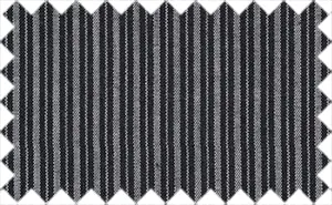 Santas Gray/Black Stripes, 100% Cotton