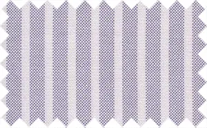 Dull Purple/White Pinpoint Stripes, 65% cotton/35% polyester - 2Ply pinpoint