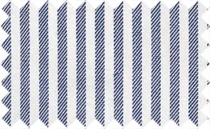 Storm Gray/Off White Stripes, 100% cotton - 2Ply brushed cotton with a soft feel. Dull colored fabric.