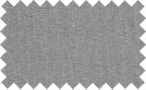 Medium Gray, 65% cotton/35% polyester. The fabric is made of white wrap and black weft threads. It gives up a light gray color. The fabric has a higher thread count and soft feeling.